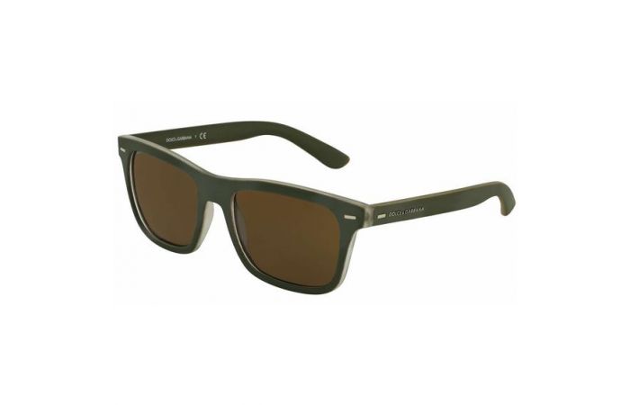نظارة شمسية - Dolce & Gabbana  - اخضر غامق