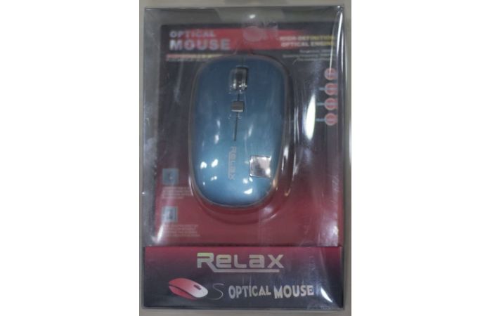  ماوس ليزر Relax Optical Mouse R-4K  - متعدد الالوان