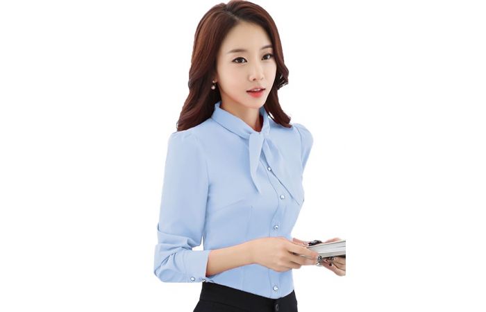 قميص رسمي  - M - Blue