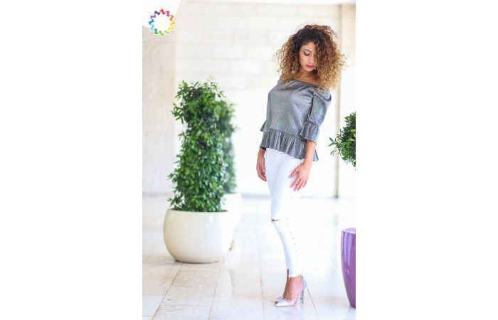بلوزة رسمية  - S - سكني غامق