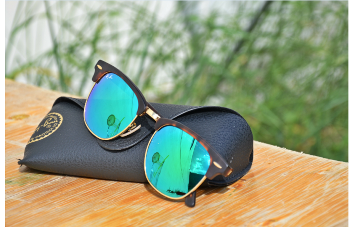 نظارة  باطار علوي عريض Ray-Ban RB3016   - اخضر