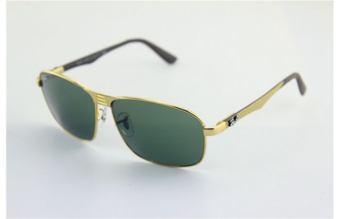 نظارة باطار مربع Ray-Ban RB8399  - اخضر فاتح
