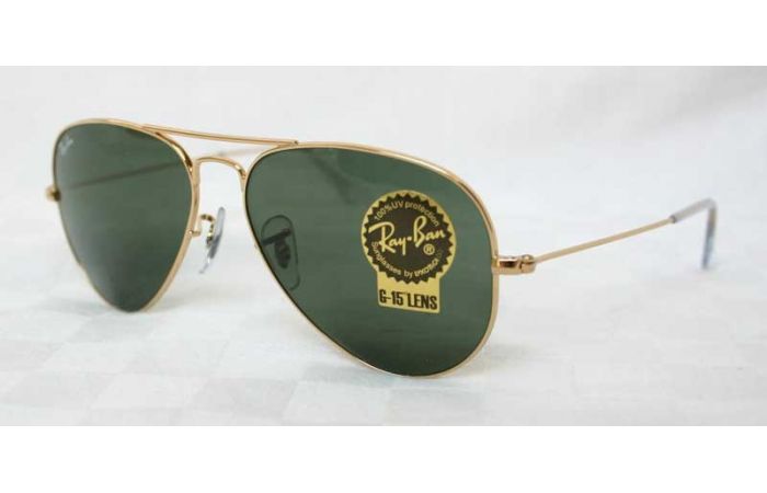  نظارة  Ray-Ban Sunglasses RB 3025  - اخضر غامق 