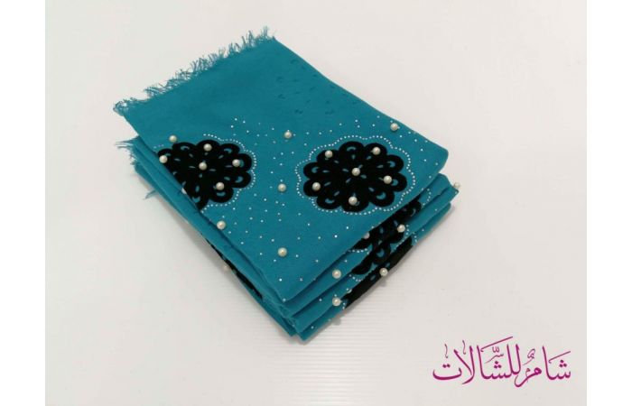 شال تركي  - تركواز