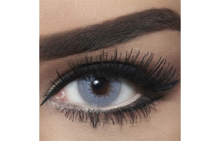 زوج عدسات لاصقة تجميلية من بيلا - Gray Shadow