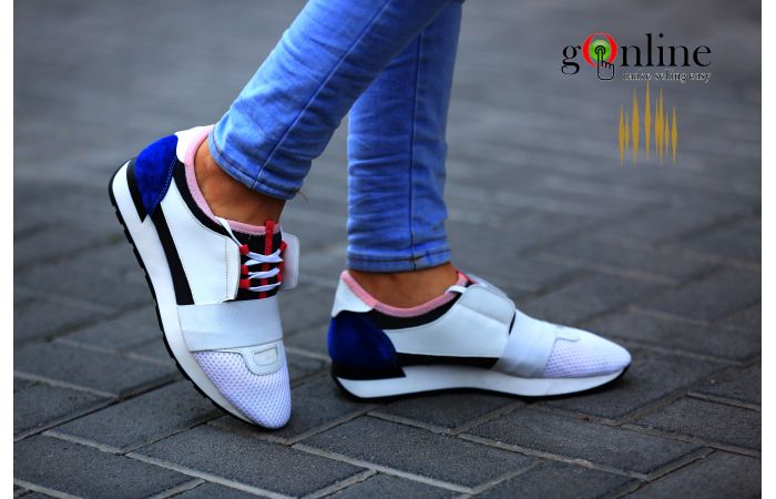 حذاء رياضي بناتي  - 39 Eu - ابيض و زهري 