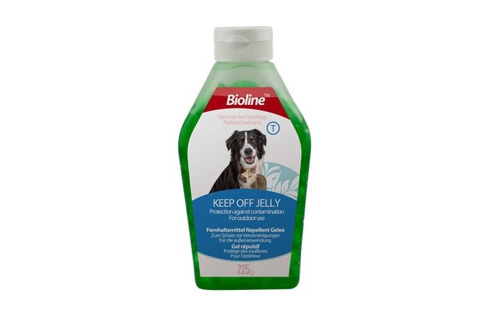 جل لطرد الكلاب والقطط من الاماكن الخاصة بك Bioline Cat & Dog Remover Gel 225 Gr