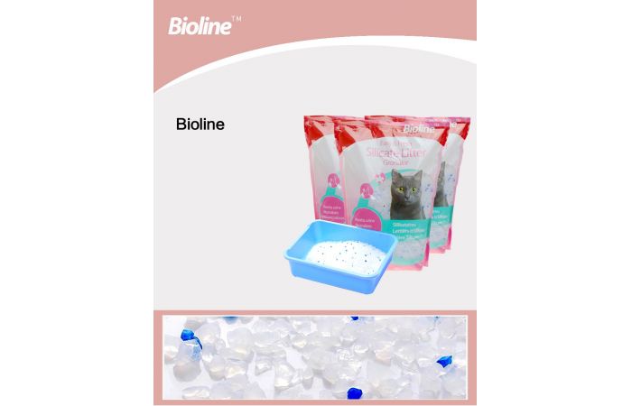 جل للقطط Bioline Silicate Litter 3.8l