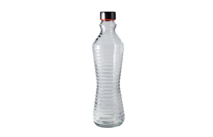 قنينة شفافة