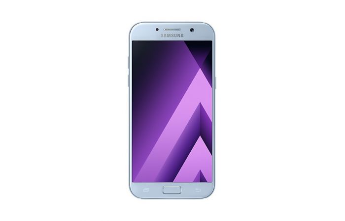 سامسونج جالكسي A5 2017 شريحتين   32gb  - الجيل الرابع - فضي