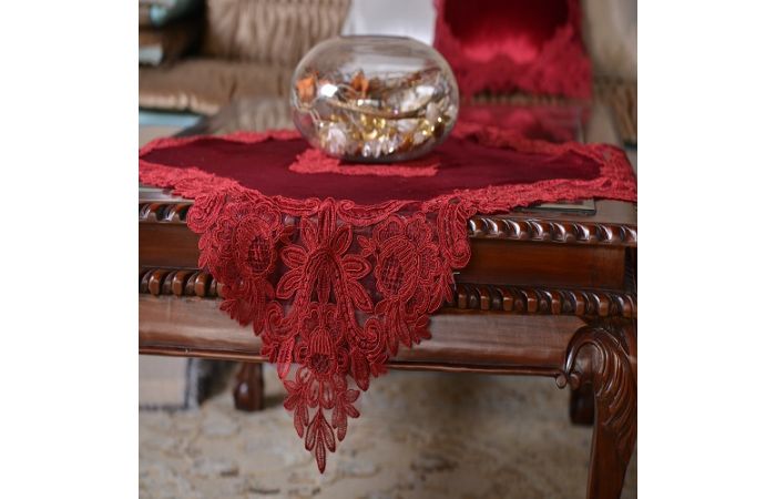 مفرش طاولة جلوريا 90*40 Ashram